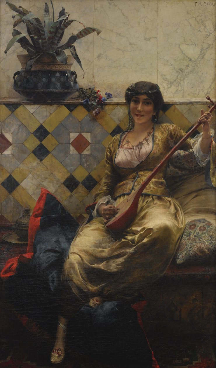 Szerenád a Háremben alkotó: Ferdinand Max Bredt