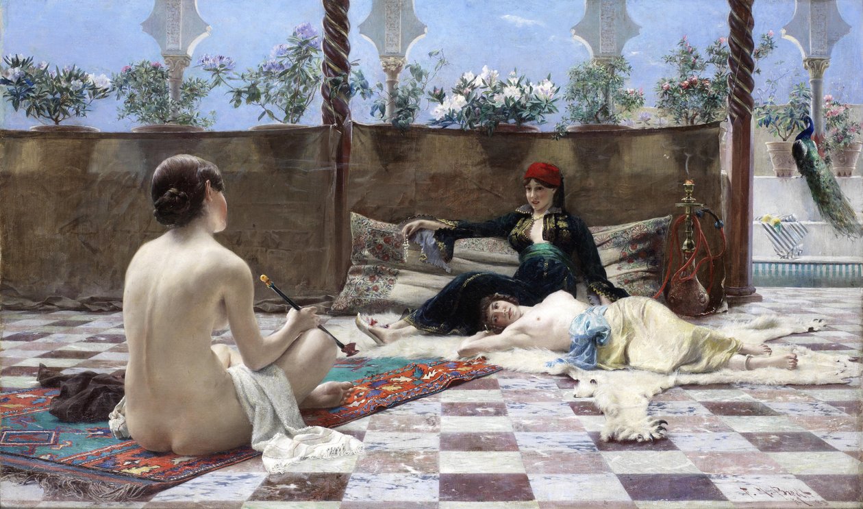 Török nők, 1893 alkotó: Ferdinand Max Bredt