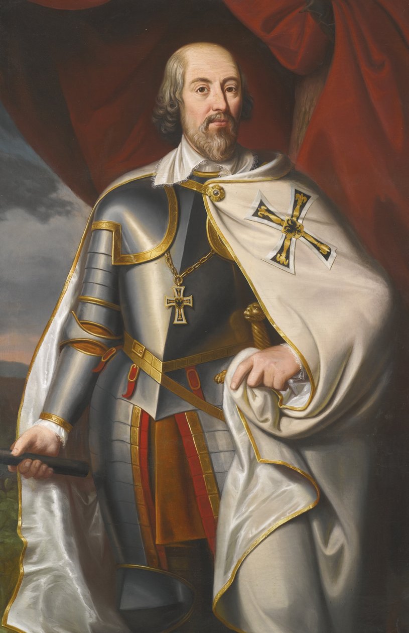 Heinrich Walpot von Bassenheim portréja, 19. század közepe alkotó: Ferdinand Müller