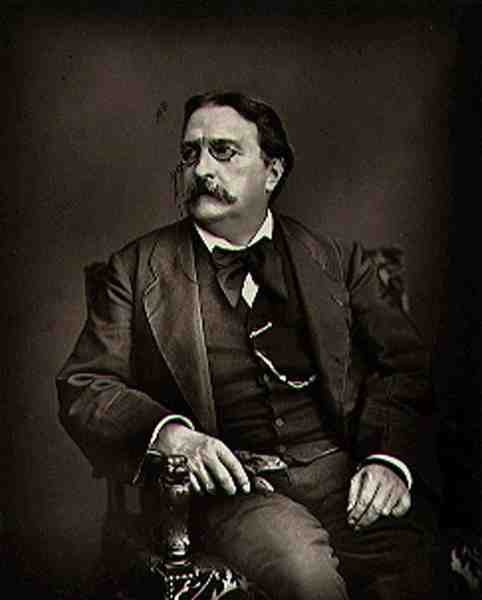 Hector Giacomelli, a „Galerie Contemporaine”-ból, 1874-78 körül (f/w fotó) alkotó: Ferdinand Mulnier