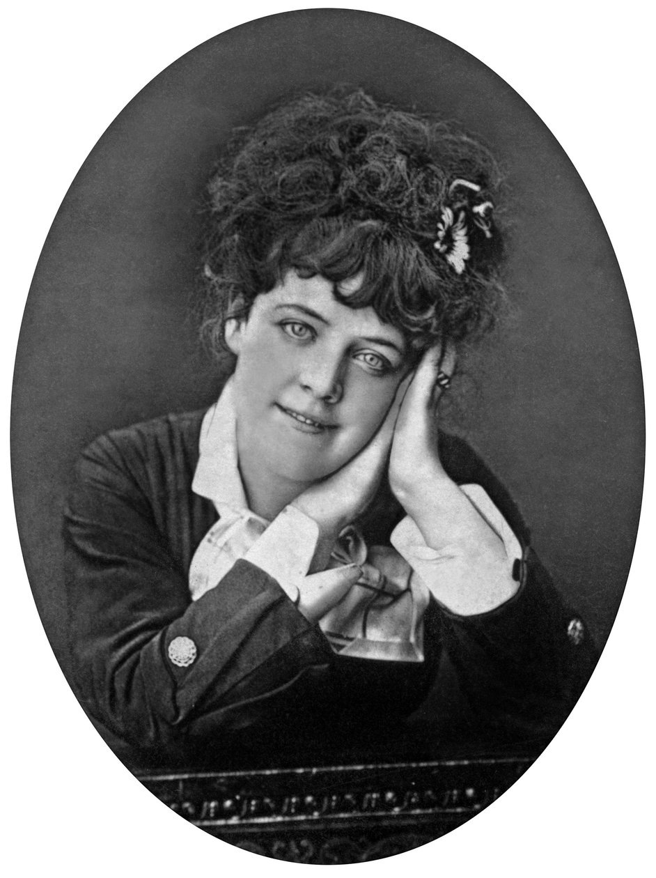 Jeanne Samary, francia színésznő és modell alkotó: Ferdinand Mulnier