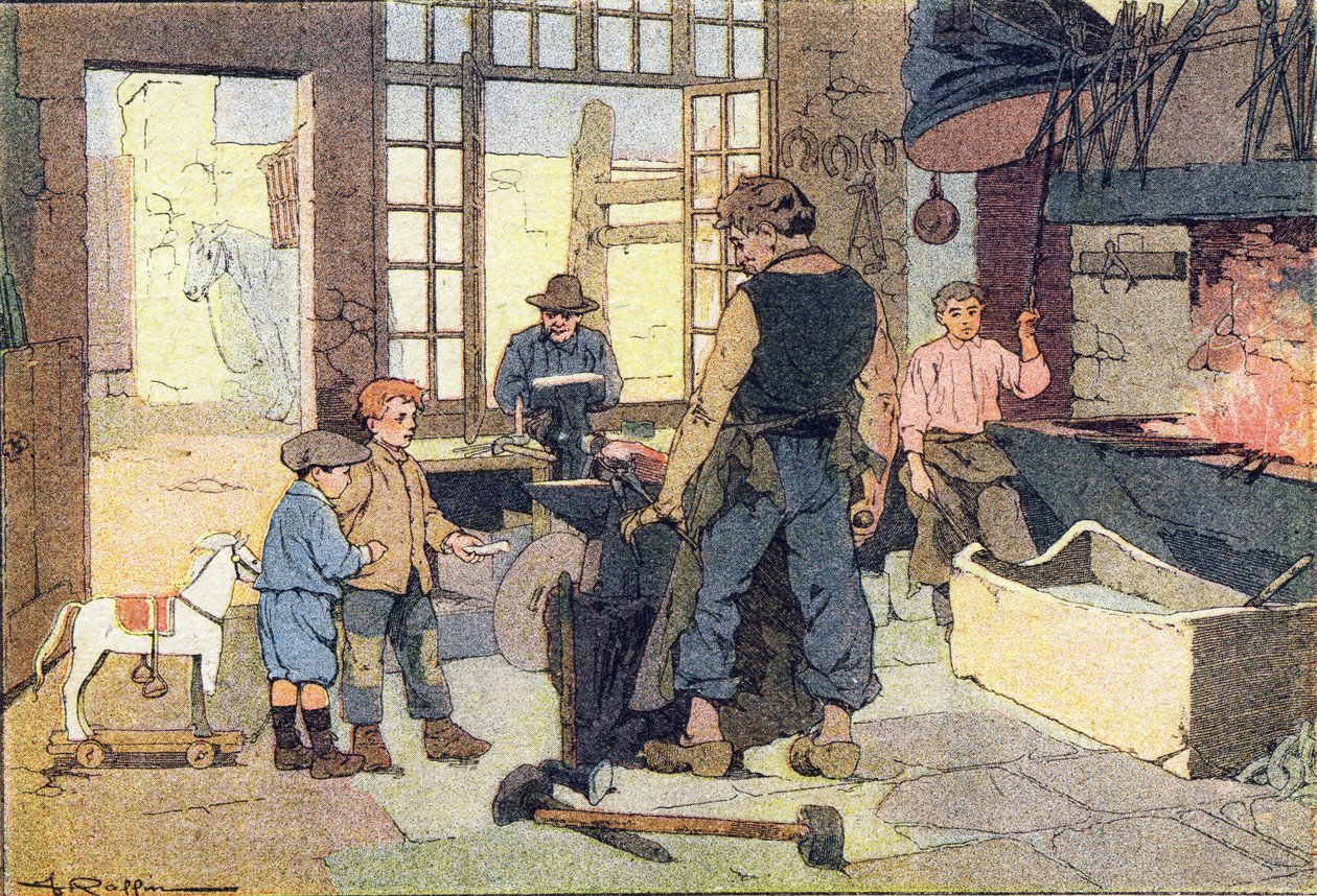 A kovács, Imagier de l