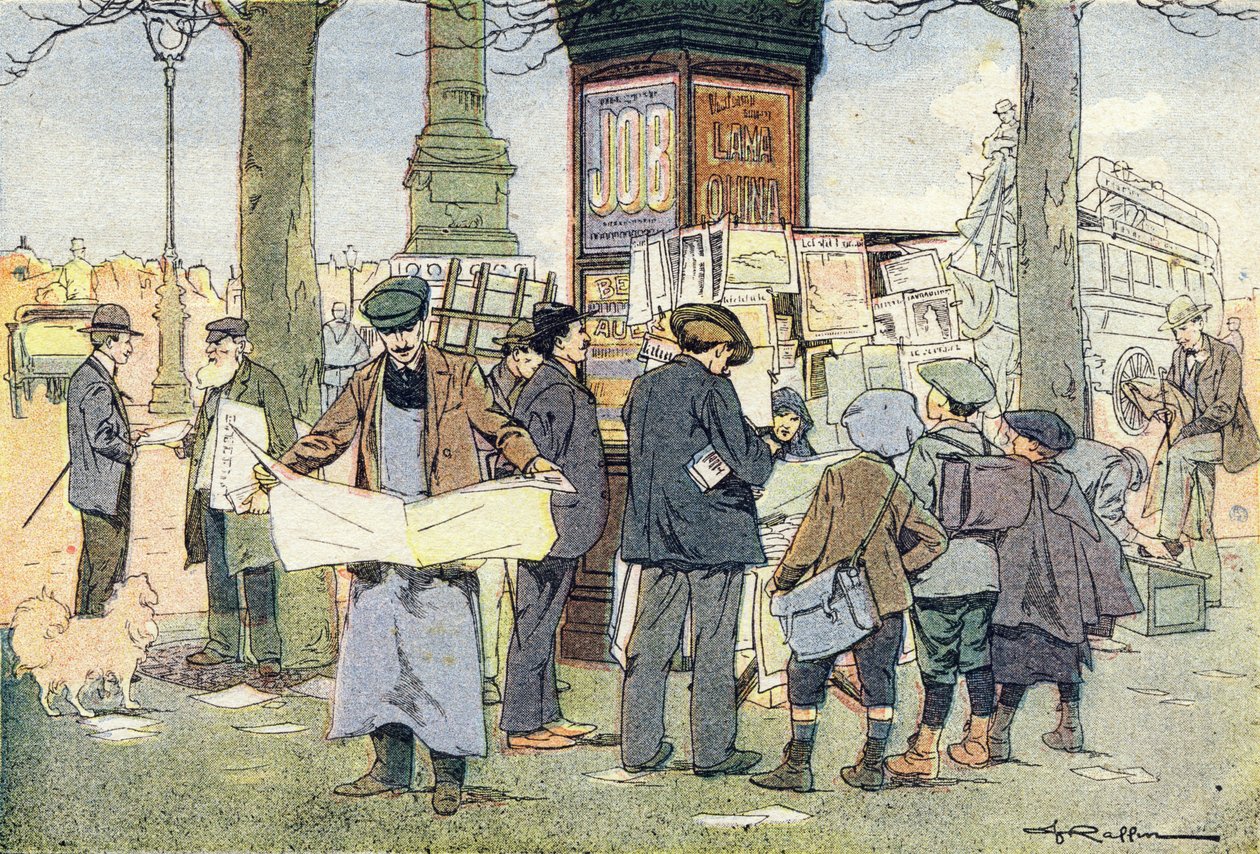 A kioszkban újságok vannak, Imagier de l