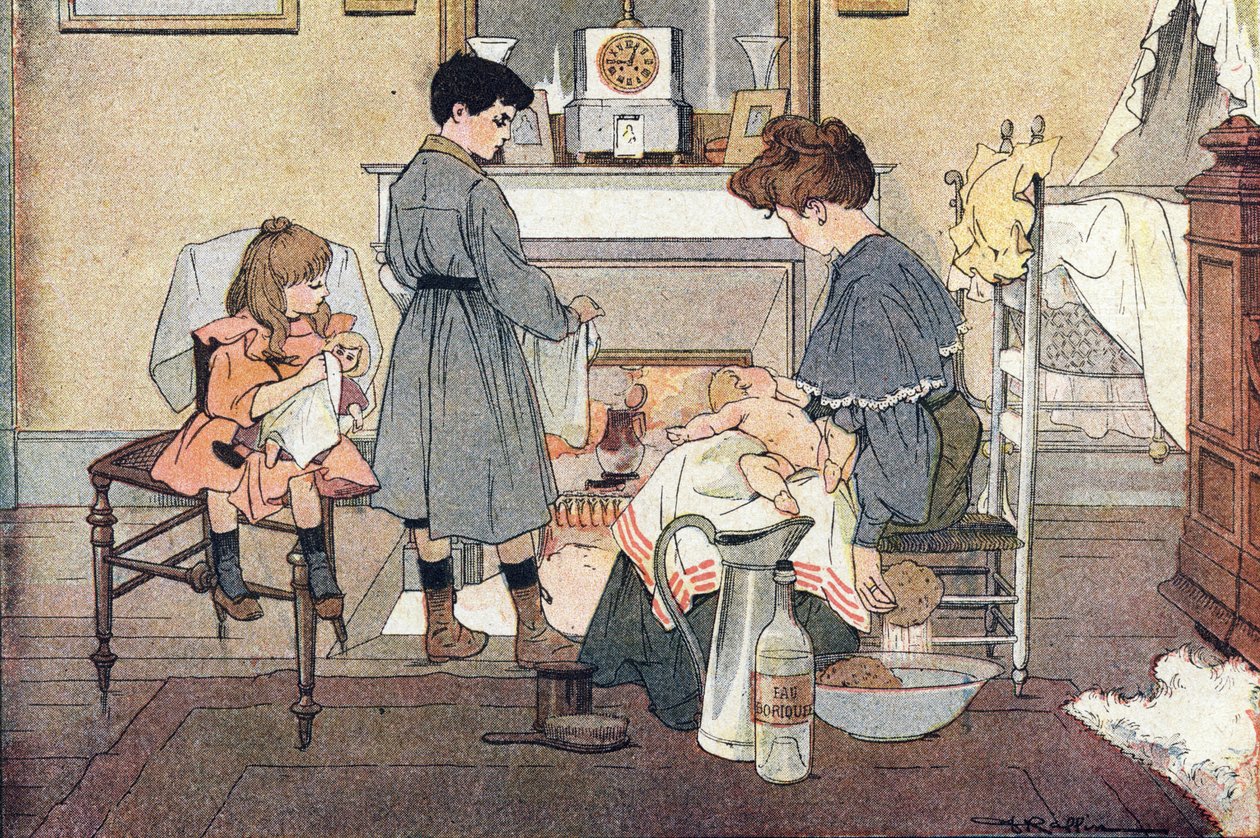 A kistestvér, Imagier de l