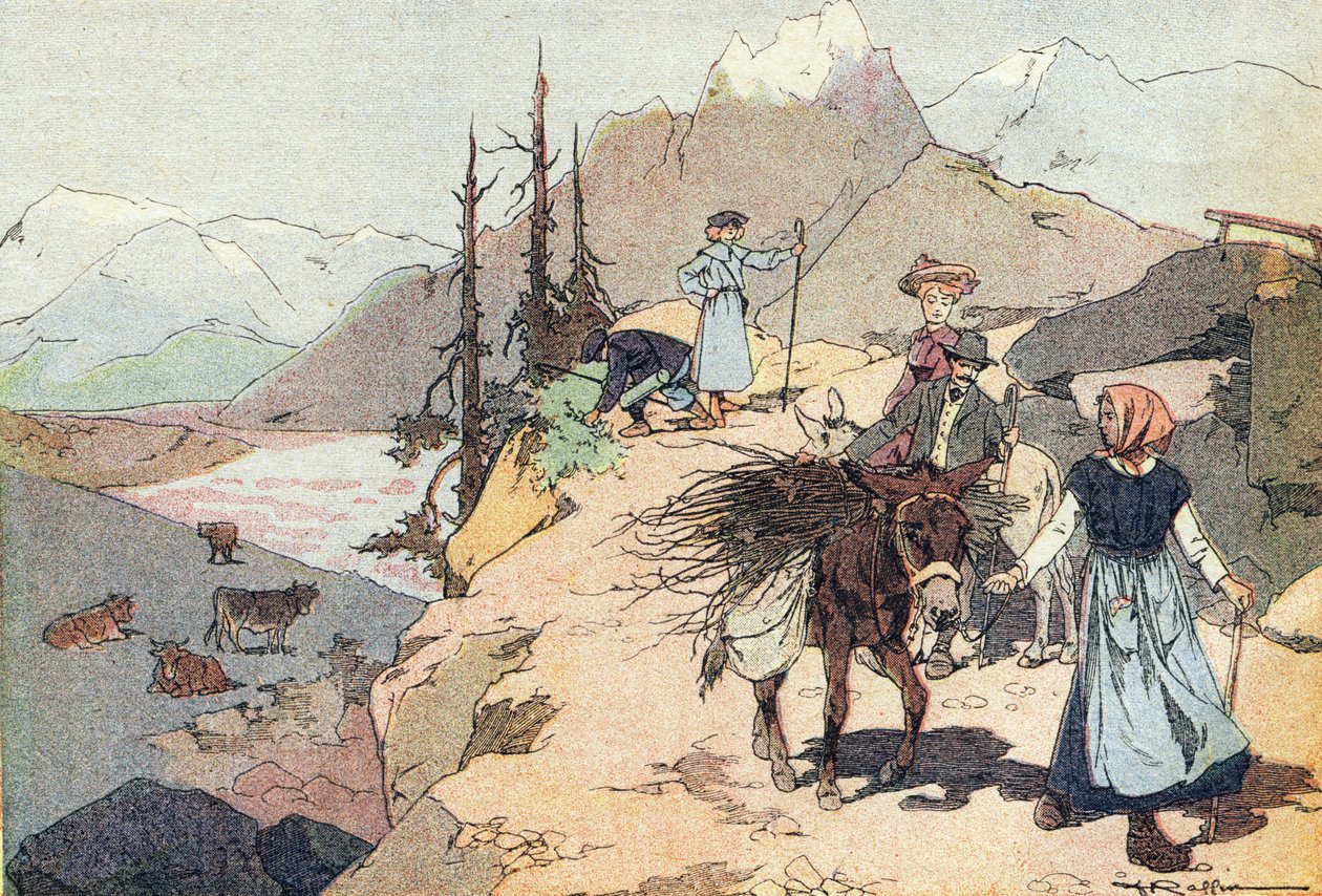 A hegyre, Imagier de l