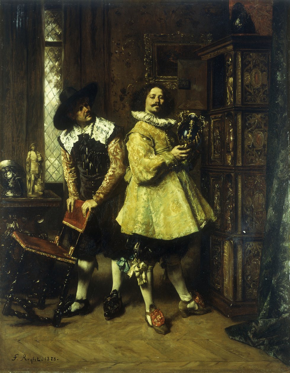 Az ínyencek, 1883 alkotó: Ferdinand Roybet