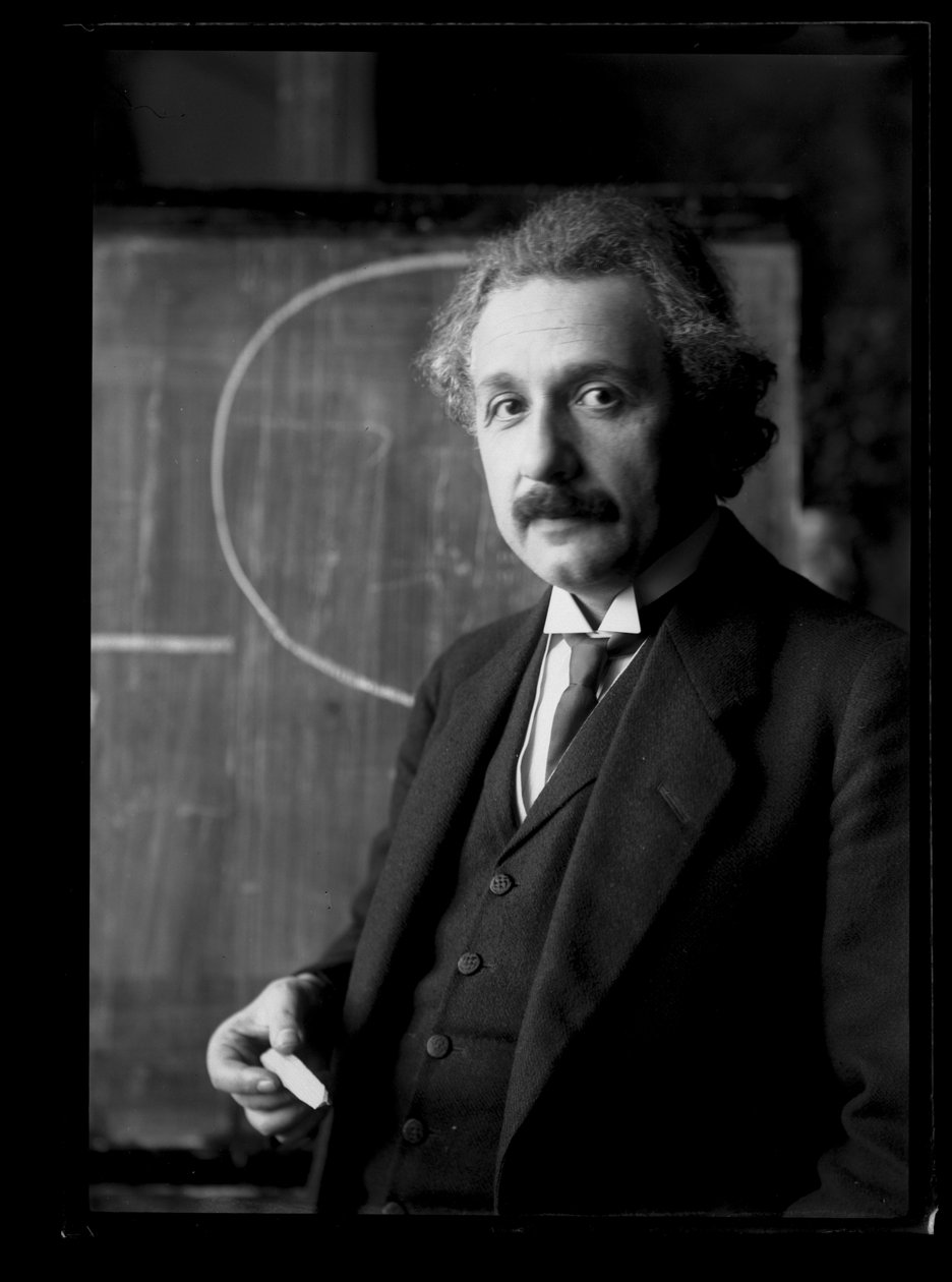 Albert Einstein (1879-1955) képe alkotó: Ferdinand Schmutzer