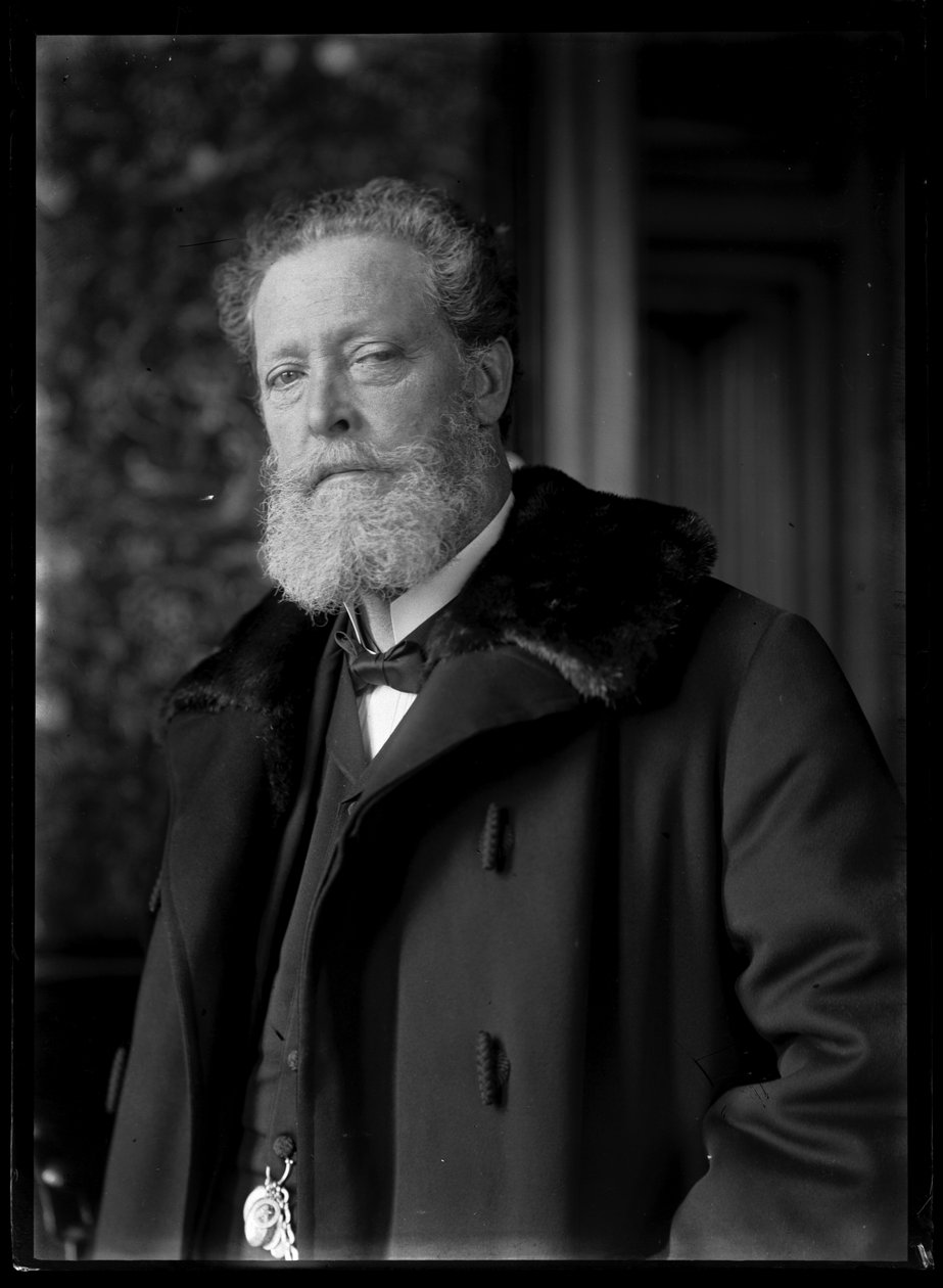 Charles Lueger képe (1897-1910) alkotó: Ferdinand Schmutzer
