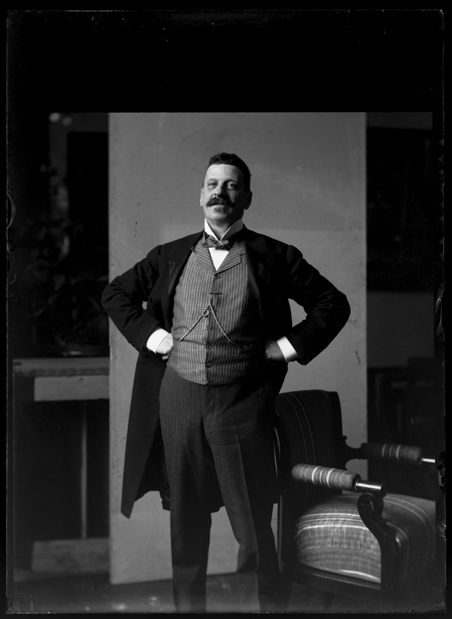 Charles Wittgenstein (1847-1913) képe alkotó: Ferdinand Schmutzer