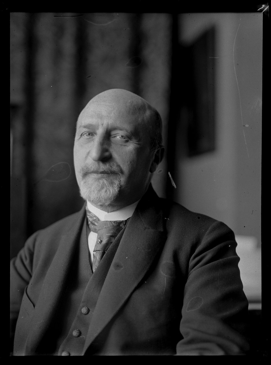 Karl Seitz (1869-1950) képe alkotó: Ferdinand Schmutzer