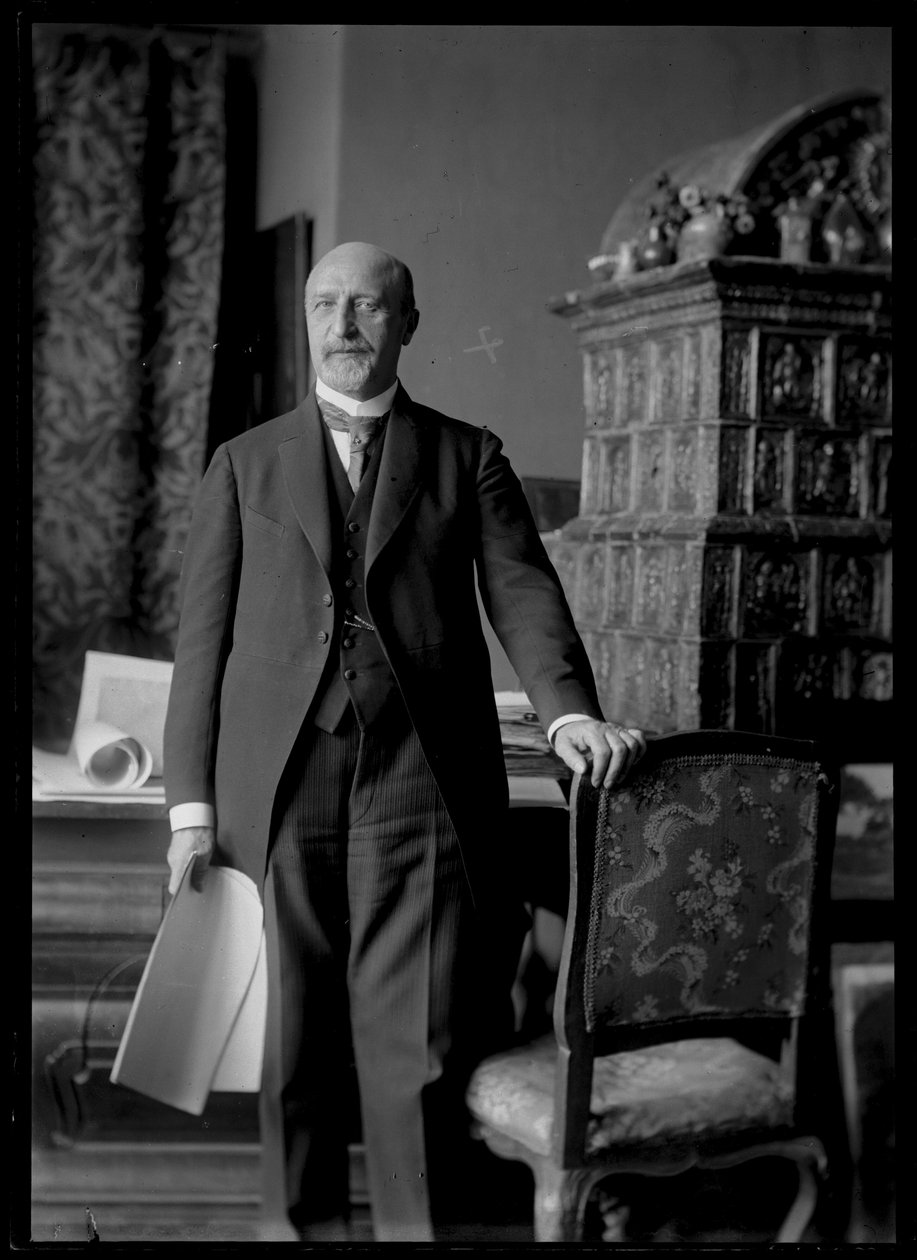Karl Seitz (1869-1950) képe alkotó: Ferdinand Schmutzer