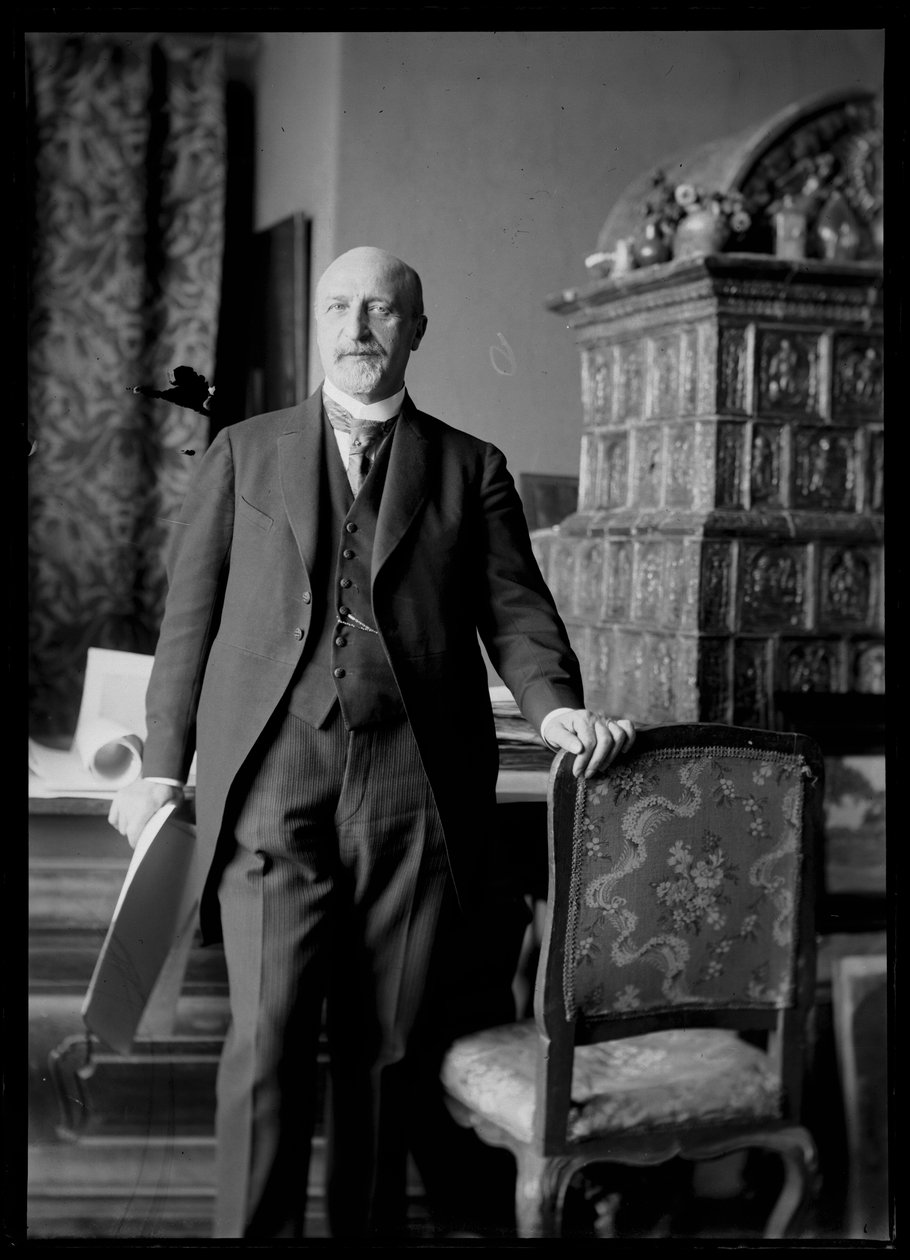 Karl Seitz (1869-1950) képe alkotó: Ferdinand Schmutzer