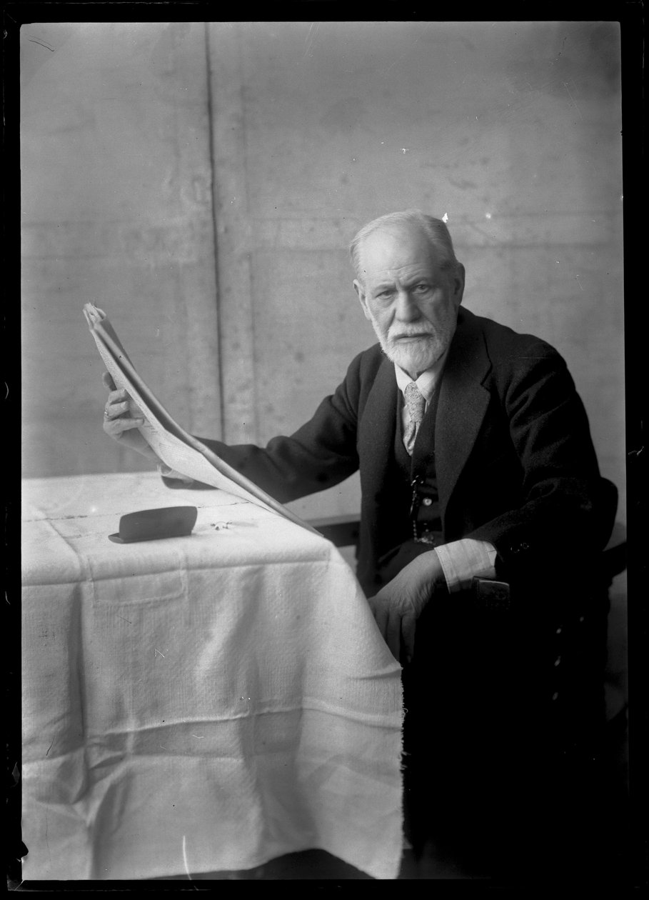 Sigmund Freud képe (1856-1939) alkotó: Ferdinand Schmutzer