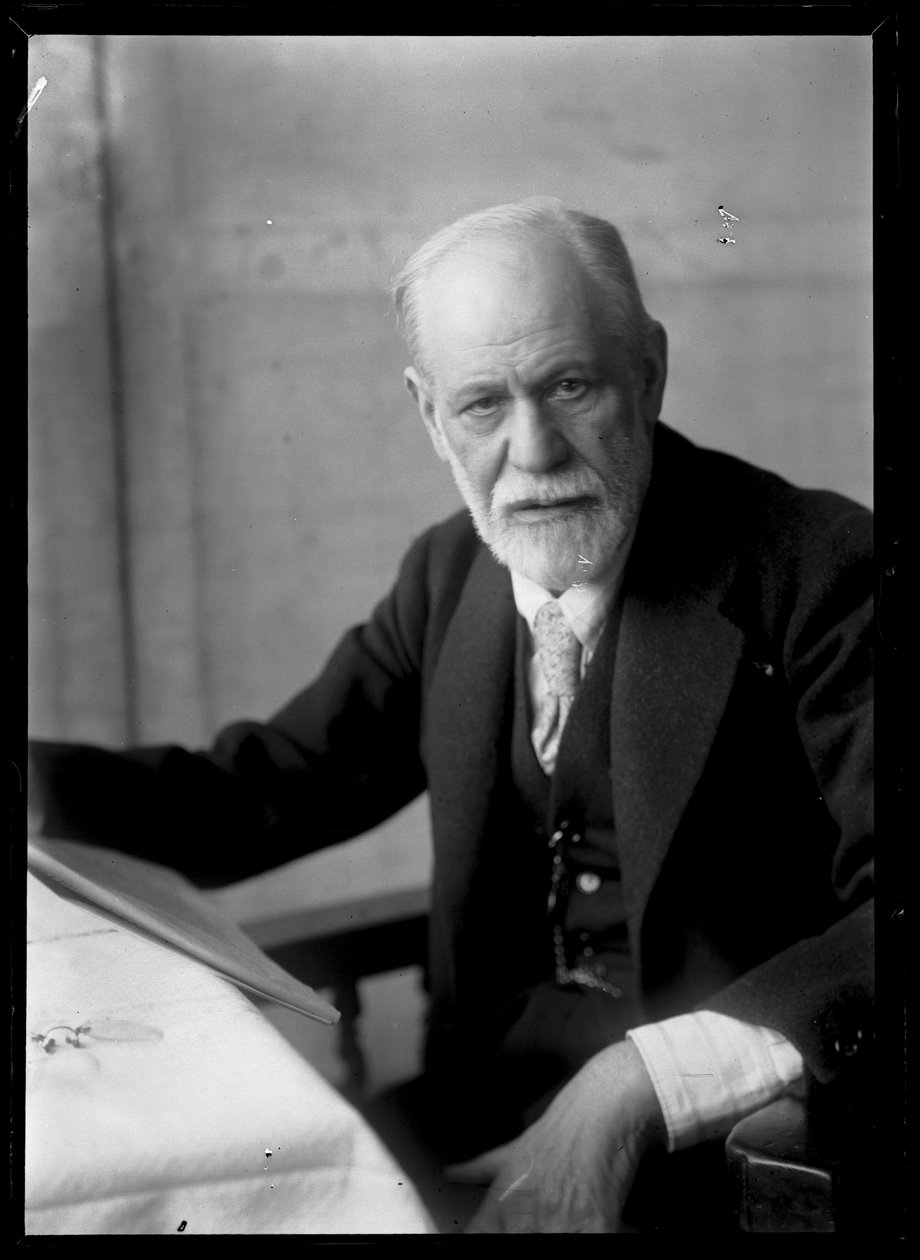 Sigmund Freud képe (1856-1939) alkotó: Ferdinand Schmutzer