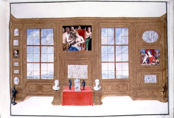 II. könyv f.53 A VI. Károly-gyűjtemény festett leltárja a Stallburgban, Bécs, 1720-30 (wc) alkotó: Ferdinand Storffer or Astorffer