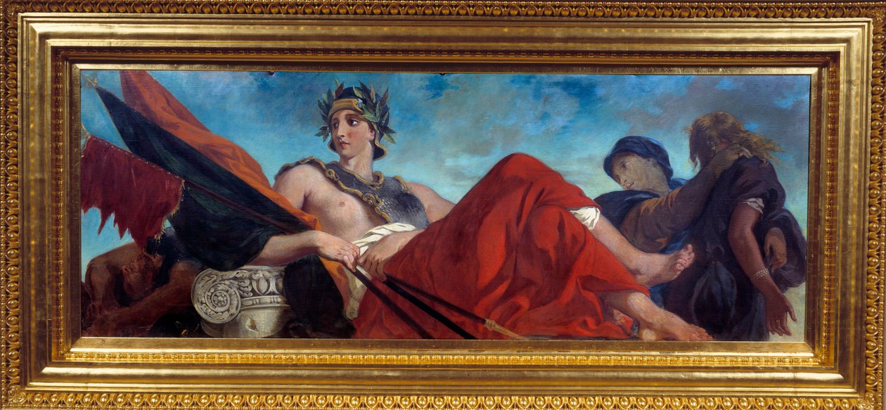 Eugene Delacroix (1798-1863) háborús festményének allegóriája alkotó: Ferdinand Victor Eugene Delacroix