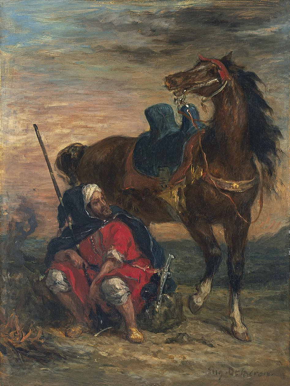 Arab Lovas alkotó: Ferdinand Victor Eugene Delacroix