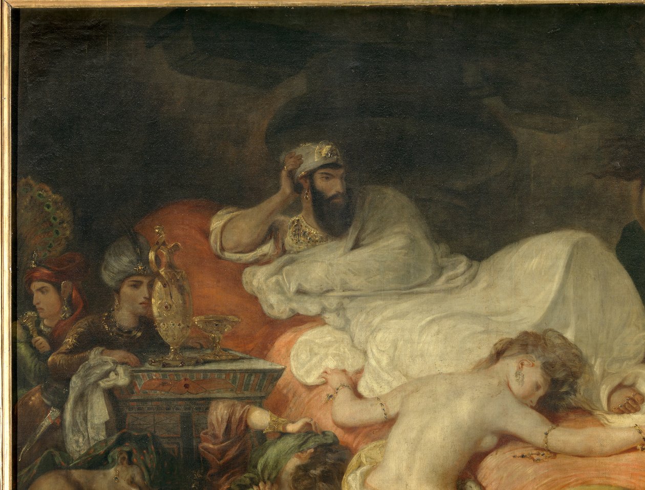 Részlet: Sardanapale halála alkotó: Ferdinand Victor Eugene Delacroix