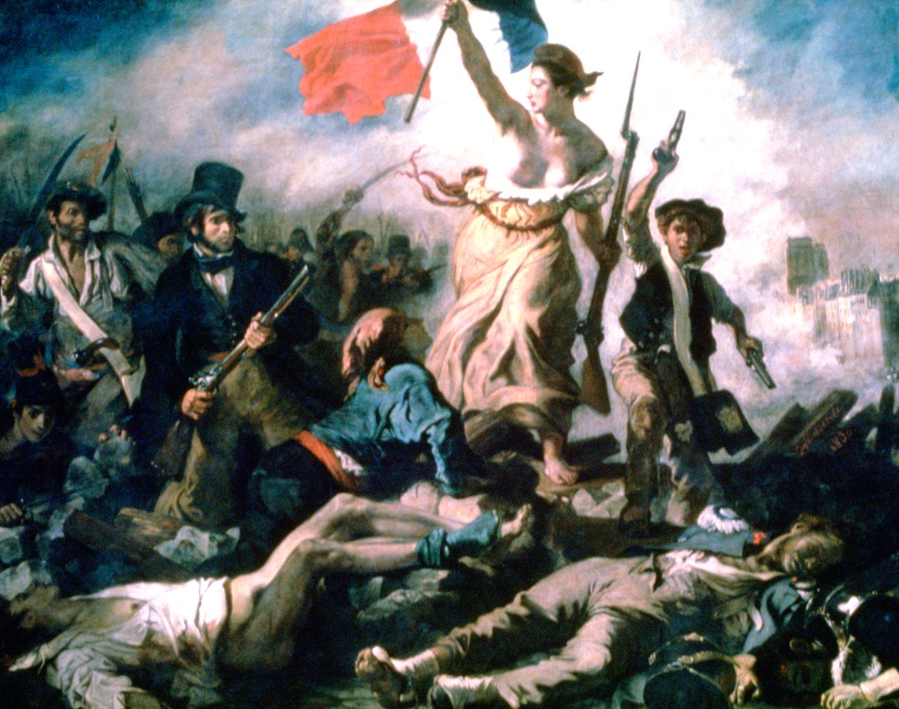 Liberty Leading the People, 1830 alkotó: Ferdinand Victor Eugene Delacroix