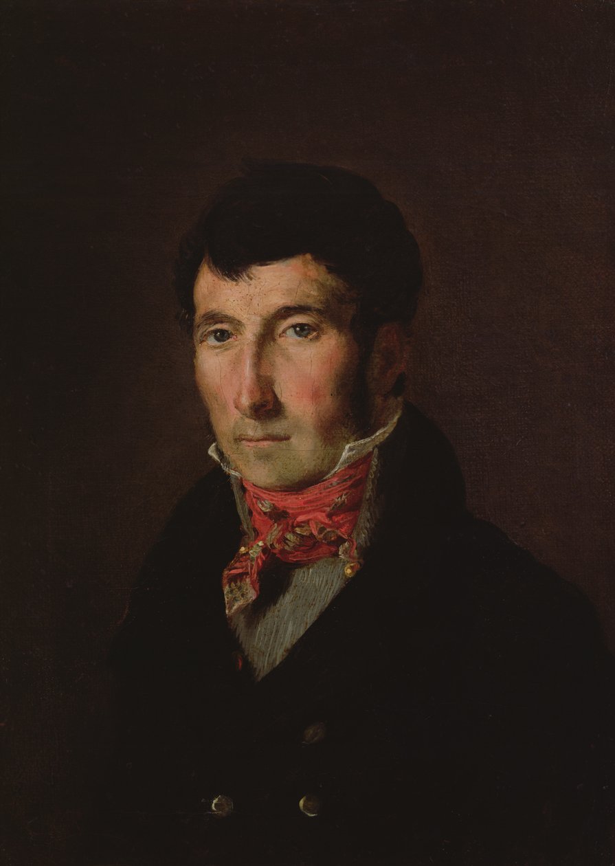 Fougerat portréja alkotó: Ferdinand Victor Eugene Delacroix