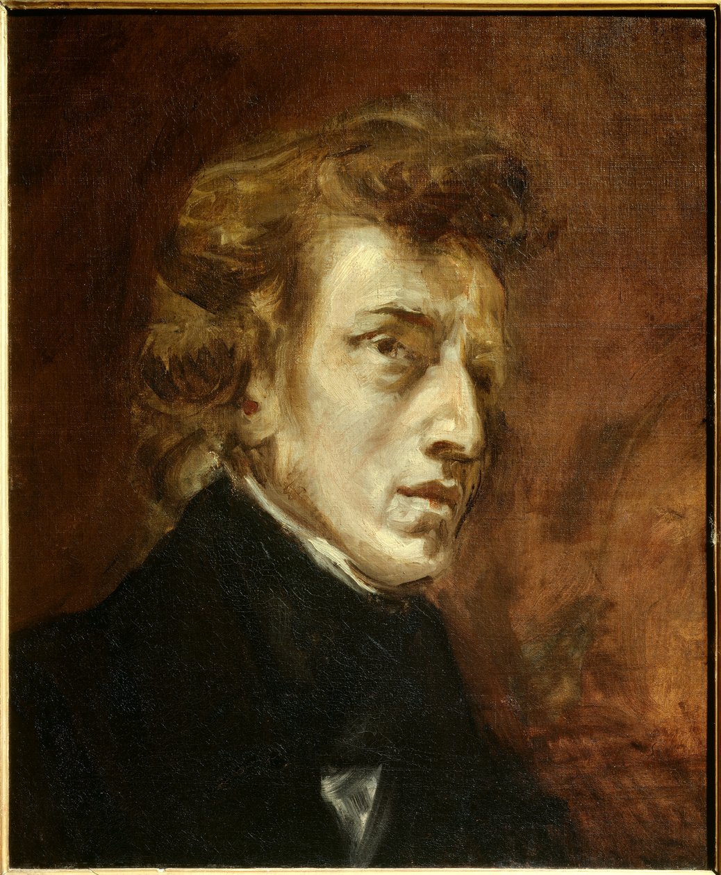 Frederic Chopin portréja alkotó: Ferdinand Victor Eugene Delacroix