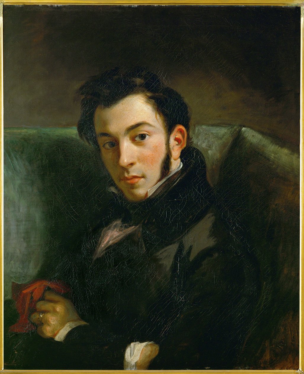Frederic Villot portréja (olaj, vászon) alkotó: Ferdinand Victor Eugene Delacroix