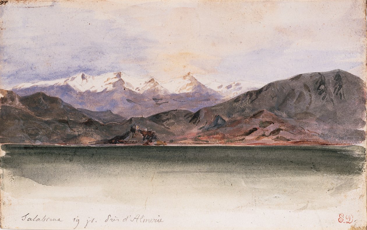 Spanyolország partja Salabrenánál alkotó: Ferdinand Victor Eugene Delacroix