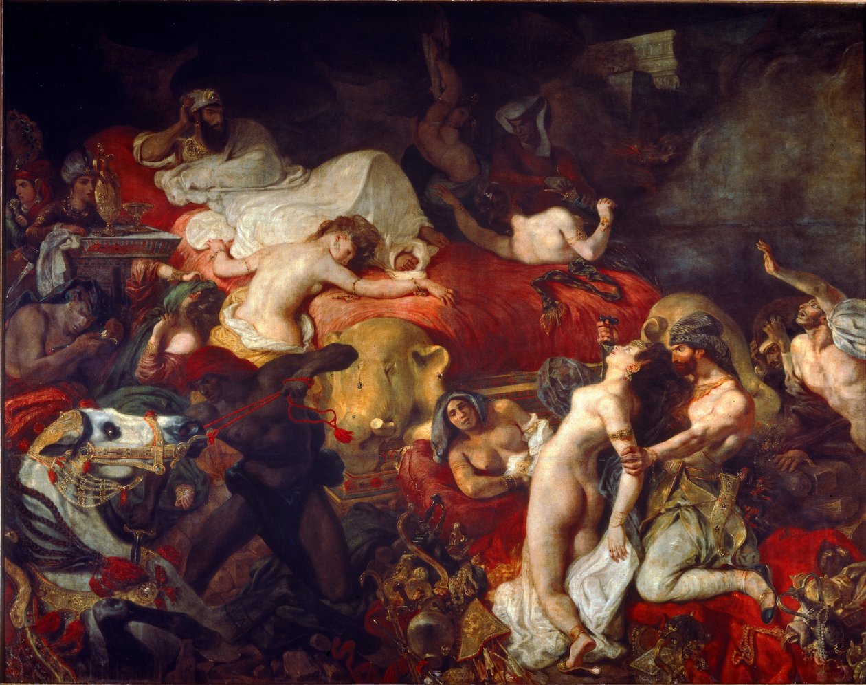 Sardanapalus halála alkotó: Ferdinand Victor Eugene Delacroix