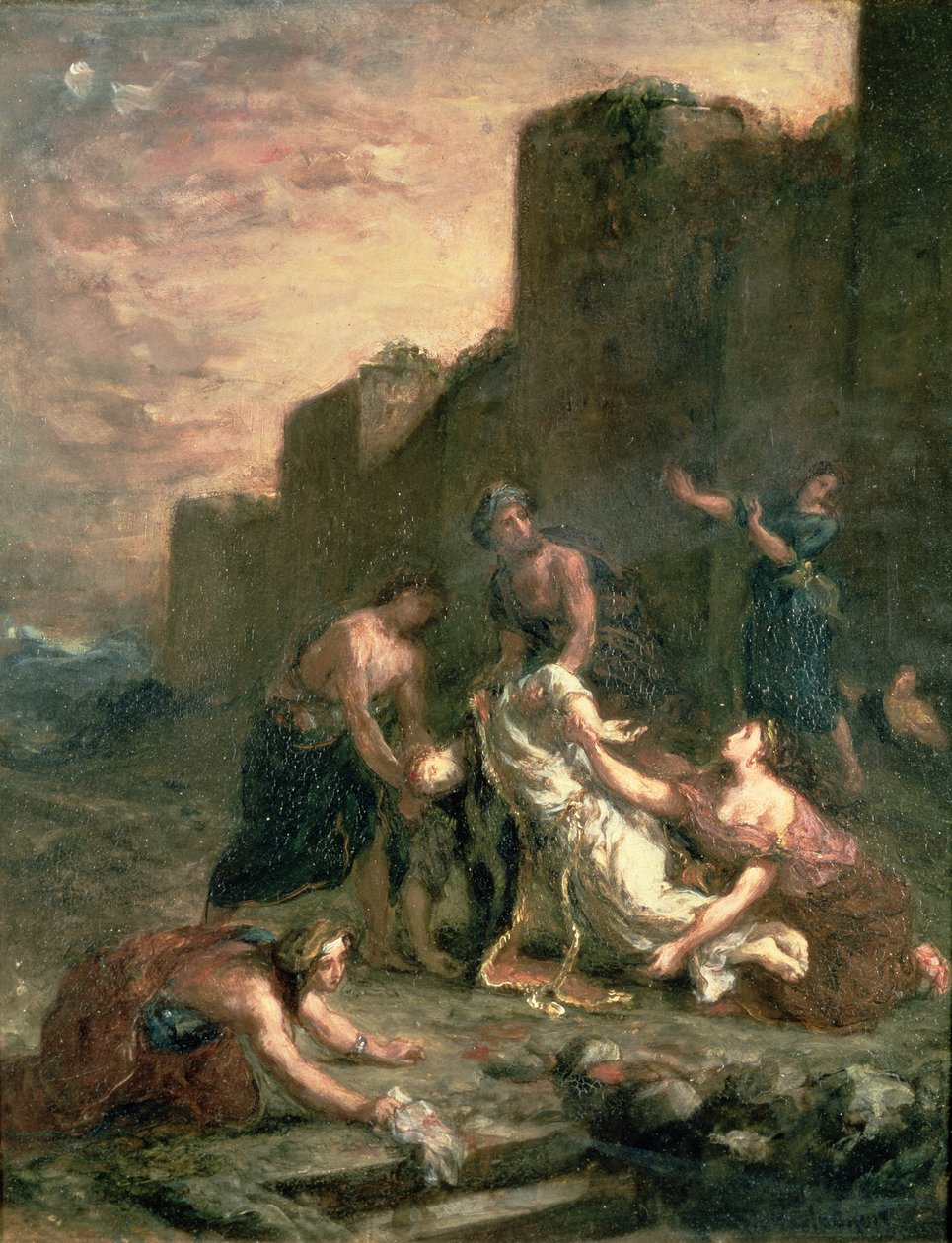Szent István vértanúsága, 1860 alkotó: Ferdinand Victor Eugene Delacroix