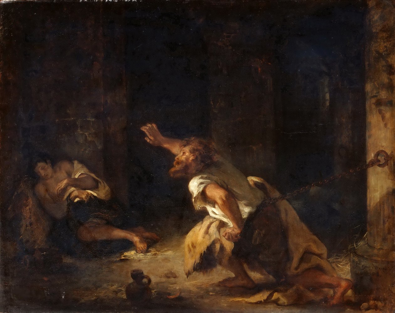 Chillon foglya alkotó: Ferdinand Victor Eugene Delacroix