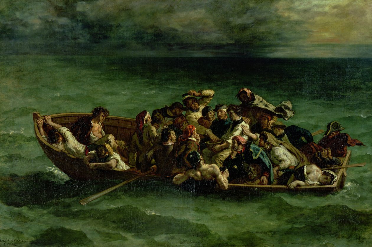 Don Juan hajótörése alkotó: Ferdinand Victor Eugene Delacroix