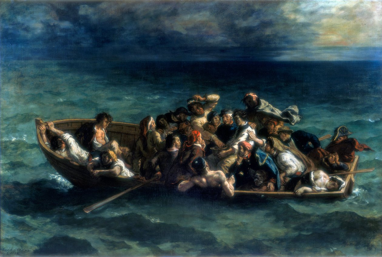 Don Juan hajótörése, 1840 alkotó: Ferdinand Victor Eugene Delacroix