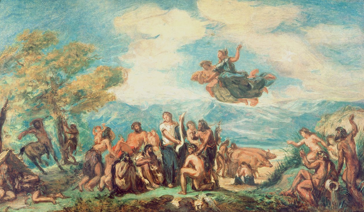 Ismeretlen kép alkotó: Ferdinand Victor Eugene Delacroix