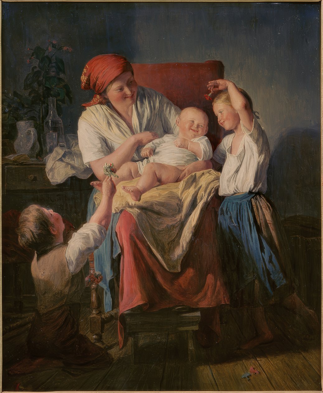 Anya boldogsága alkotó: Ferdinand Waldmüller
