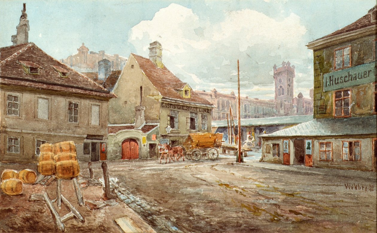 A bécsi bolhapiac alkotó: Ferdinand Weckbrodt