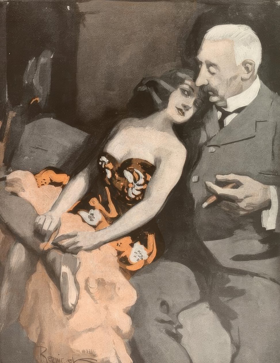 Hozzám akarsz menni, kövér lány? Jaj, inkább vegyél egy estélyi kabátot! alkotó: Ferdinand von Reznicek