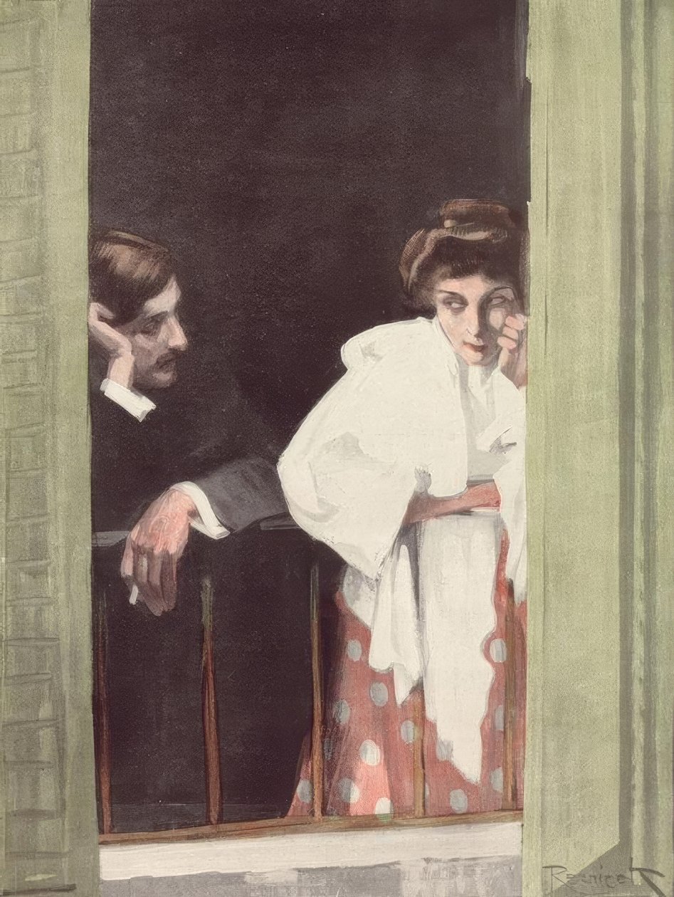 Bírói gyilkosság. / Mit gondolsz erről, Ba alkotó: Ferdinand von Reznicek