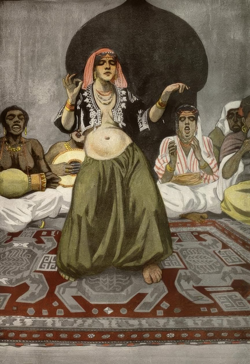 Reznicek / hastánc / grafika 1906 alkotó: Ferdinand von Reznicek