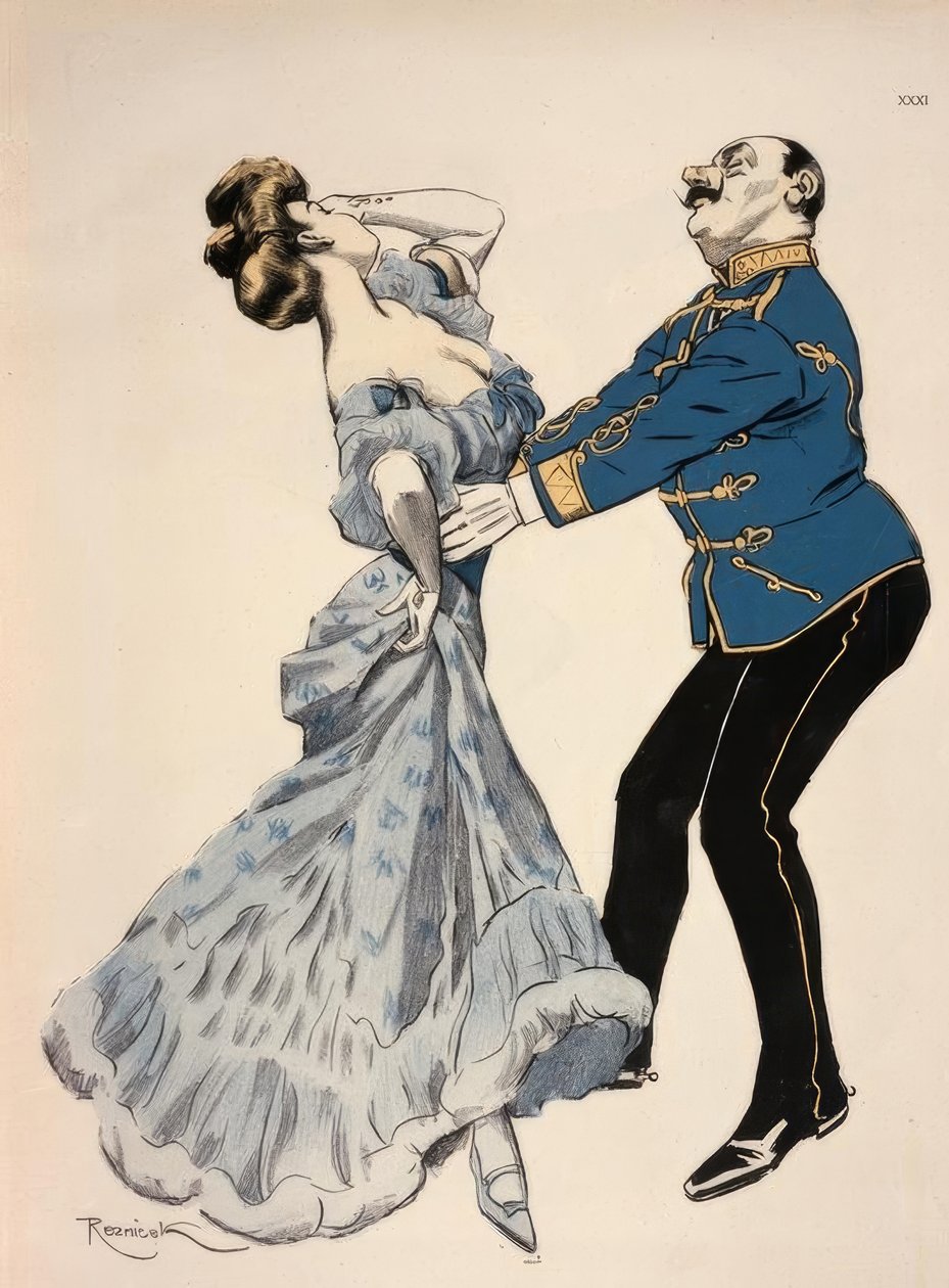Reznicek / Csardas / Grafik 1906 alkotó: Ferdinand von Reznicek