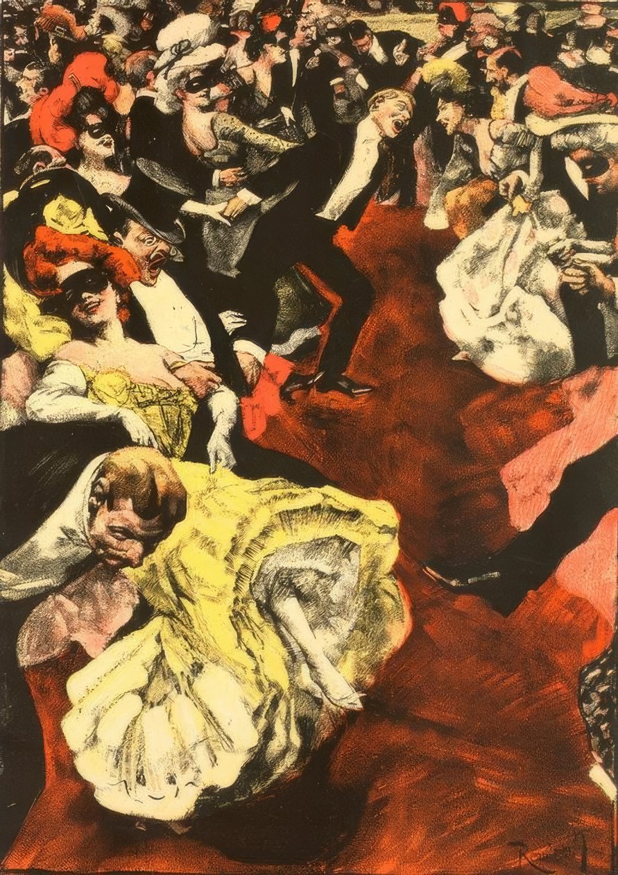 Reznicek / Vakmerőség / Galáns világ / 1904 alkotó: Ferdinand von Reznicek