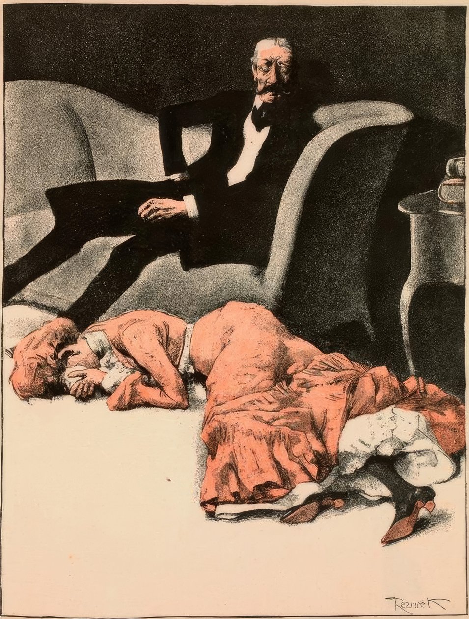Reznicek / Morituri / innen: Galante Welt / 1904 alkotó: Ferdinand von Reznicek