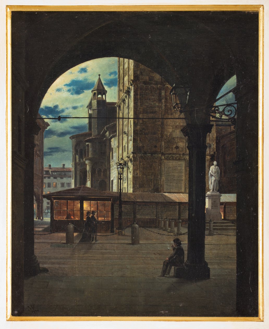 Éjszakai kilátás alkotó: Ferdinando Manzini