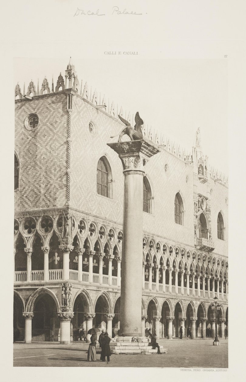 Hercegi palota alkotó: Ferdinando Ongania