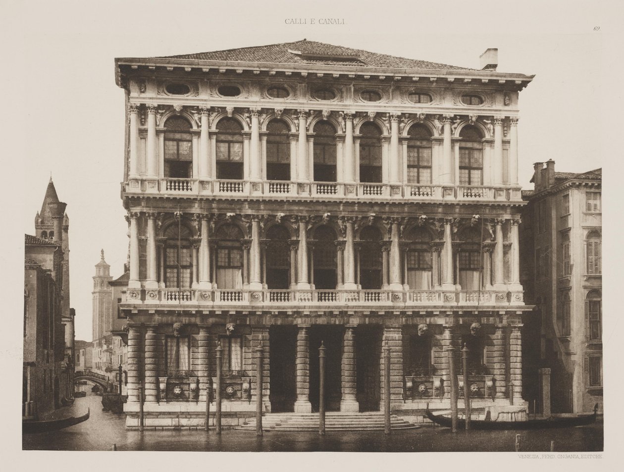 Rezzonico palota alkotó: Ferdinando Ongania