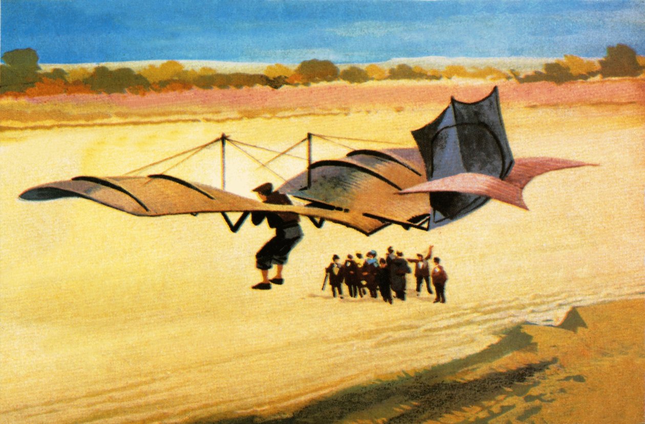 Otto Lilienthal alkotó: Ferdinando Tacconi
