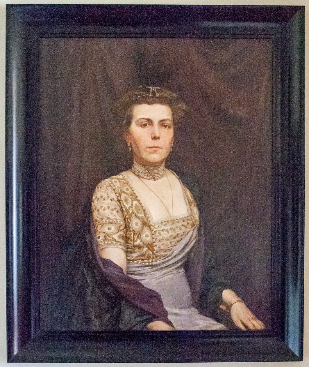 Vay Ádám gróf felesége, Zichyn MariettaMagyar: Vay Adam felesege, Zichy Marietta grofnon alkotó: Ferenc Lohr