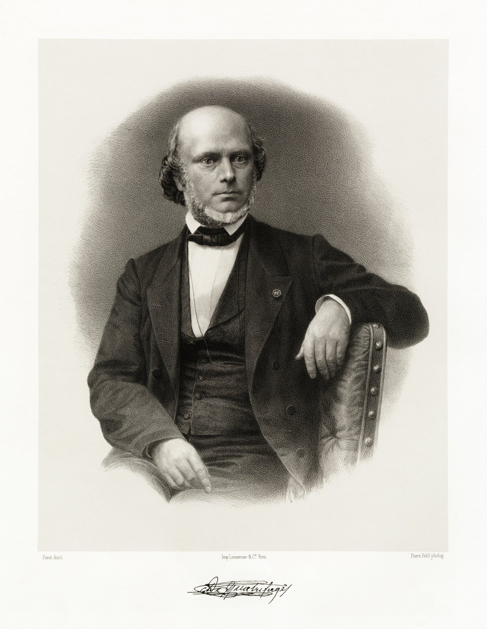 Jean Louis Armand de Quatrefages de Bréau, 1865-66 alkotó: Feret