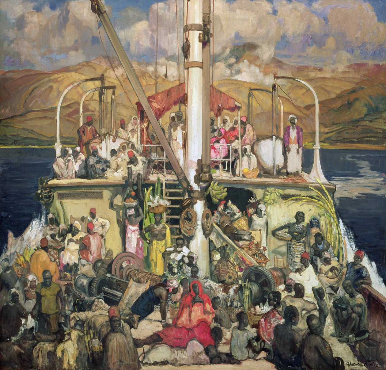 A komp, 1928-33 körül alkotó: Fernand Allard L