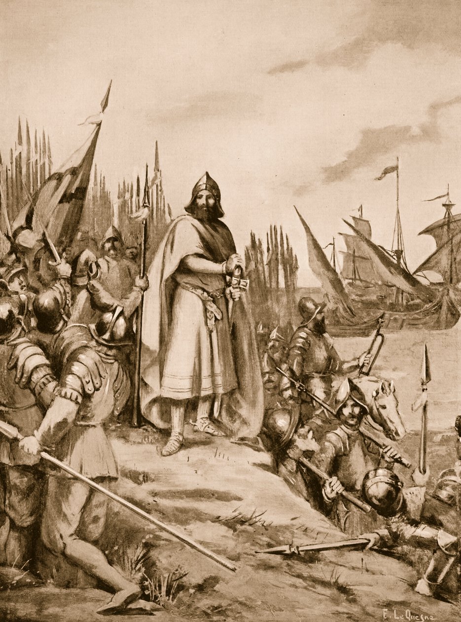 Szent Erik Finnország partján, 1157 alkotó: Fernand Le Quesne