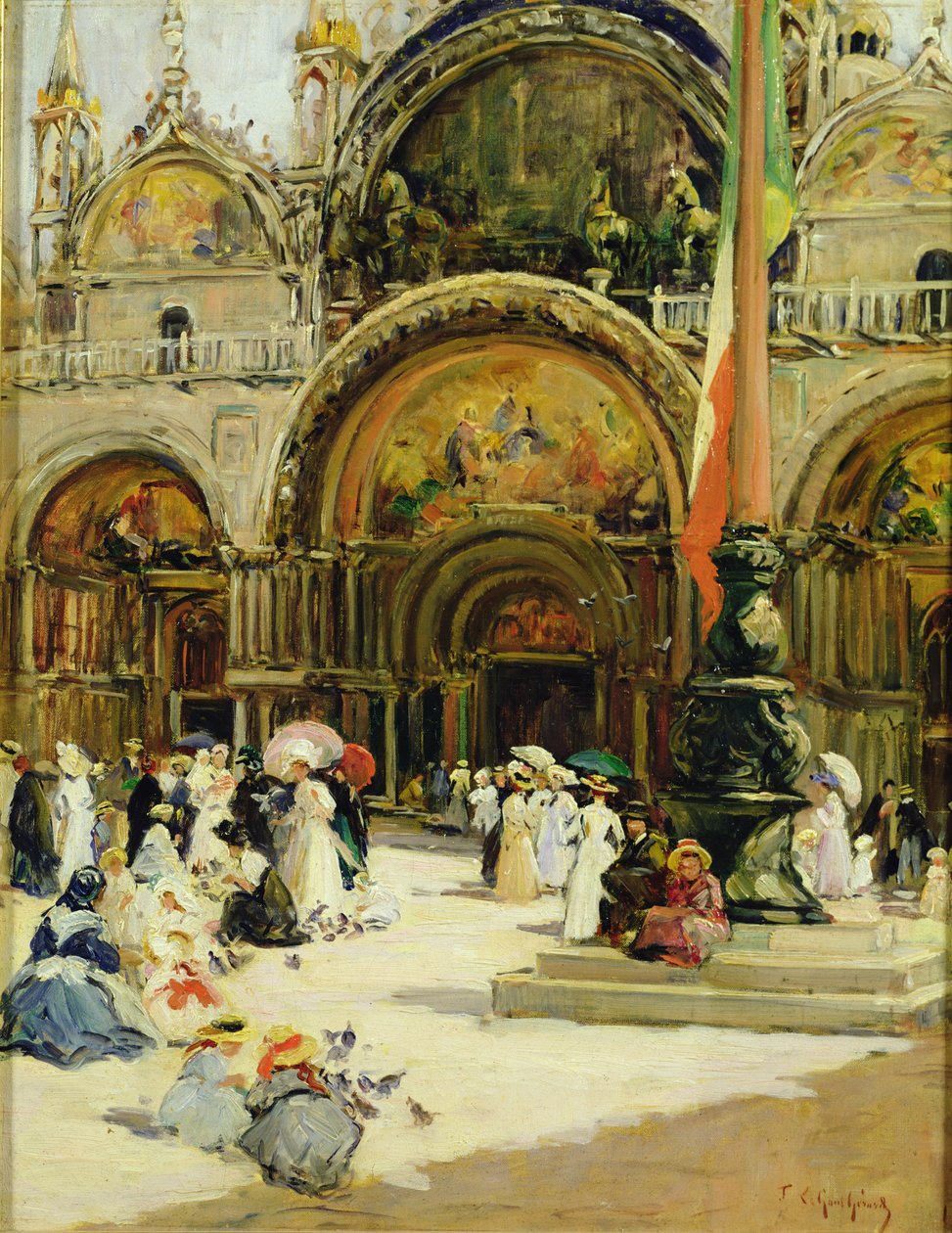 A San Marco-bazilika, Velence alkotó: Fernand Legout Gerard